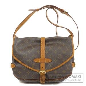 Louis Vuitton Saumur Monogram Shoulder Bag Canvas